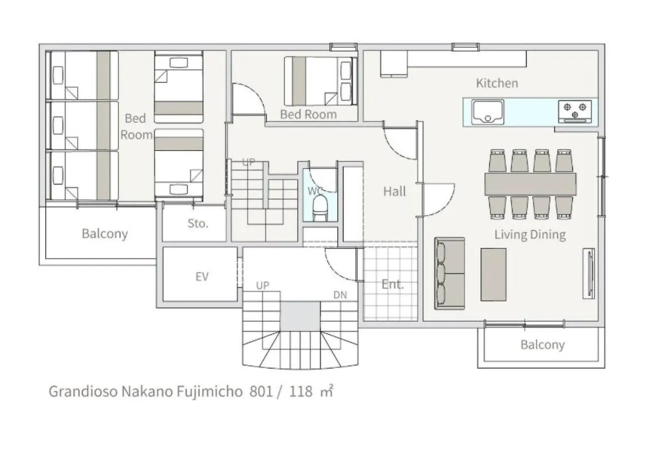 グランディオーソ中野 Apartment Tokyo